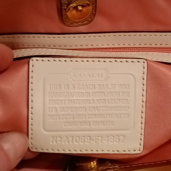 Coach 10th Anniversary Hampton Kisslock Bag F14867 - Picture 13 of 16